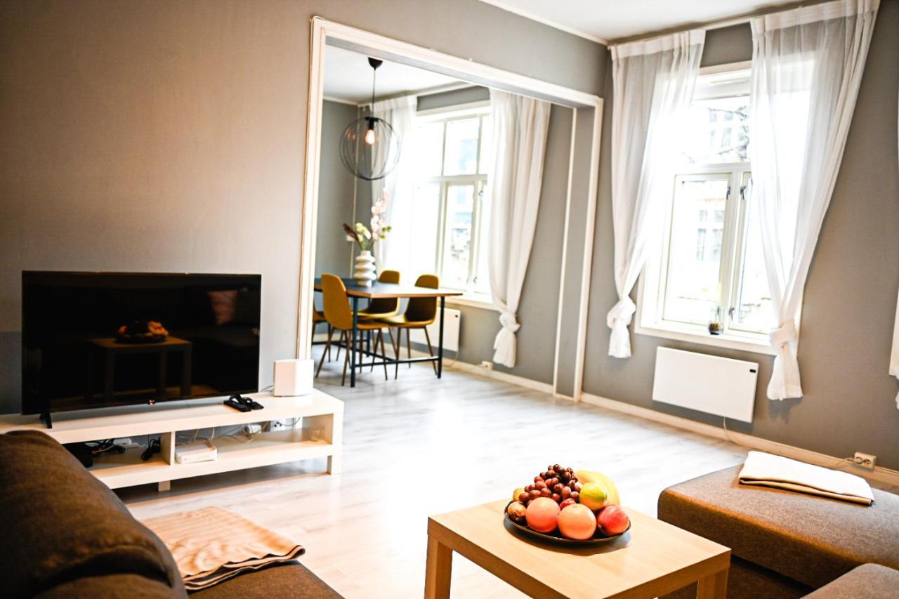 Appartement Moderne Leilighet Ved Solsiden I Trondheim Extérieur photo